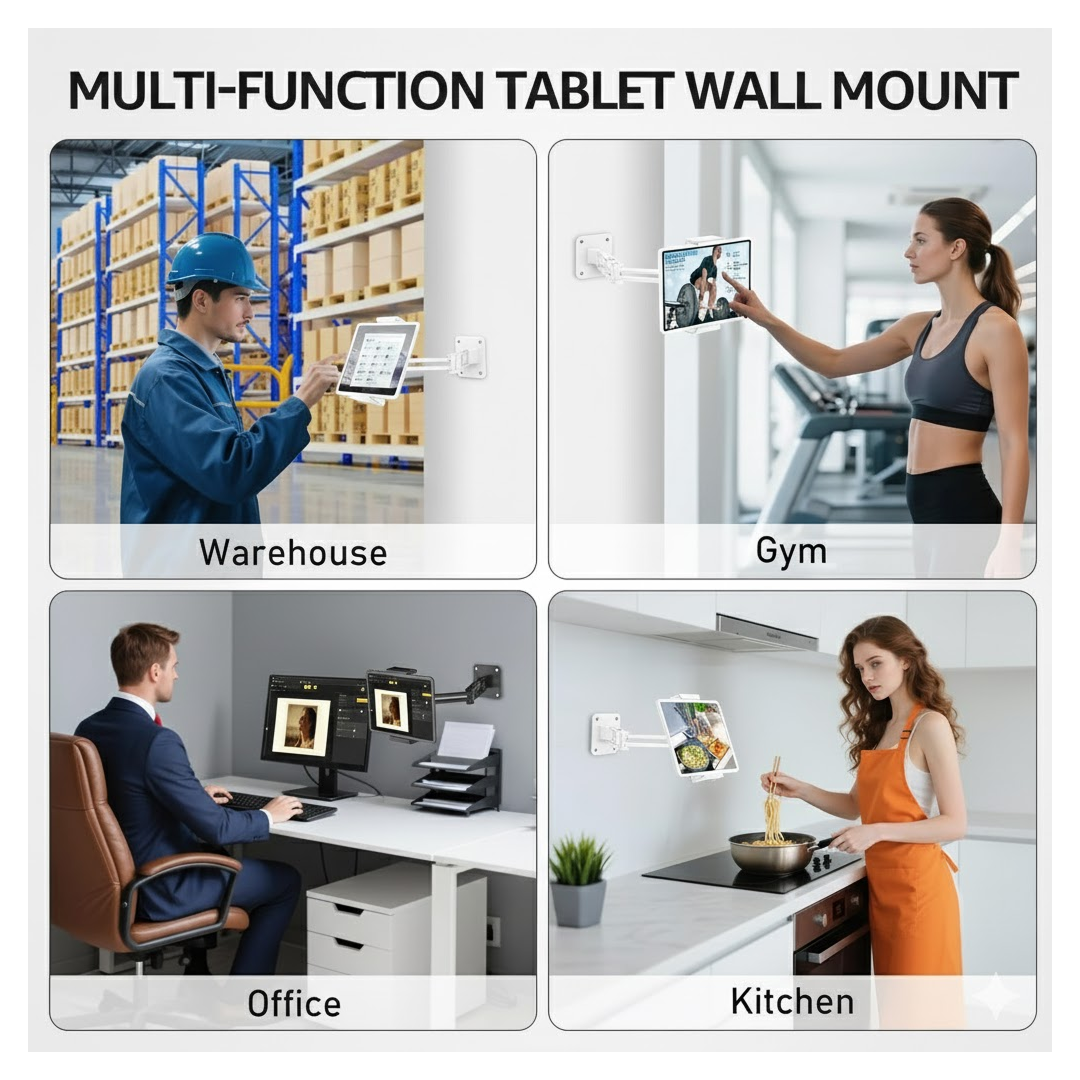 Foldable Tablet Stand – Adjustable & Portable | Gambit