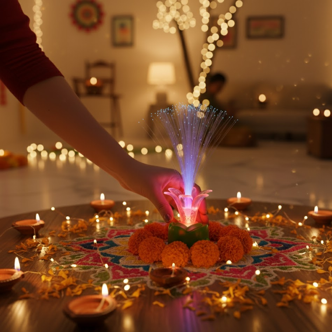 LED Candlelight – Vibrant Multicolor Decorative Light | Indo Glow