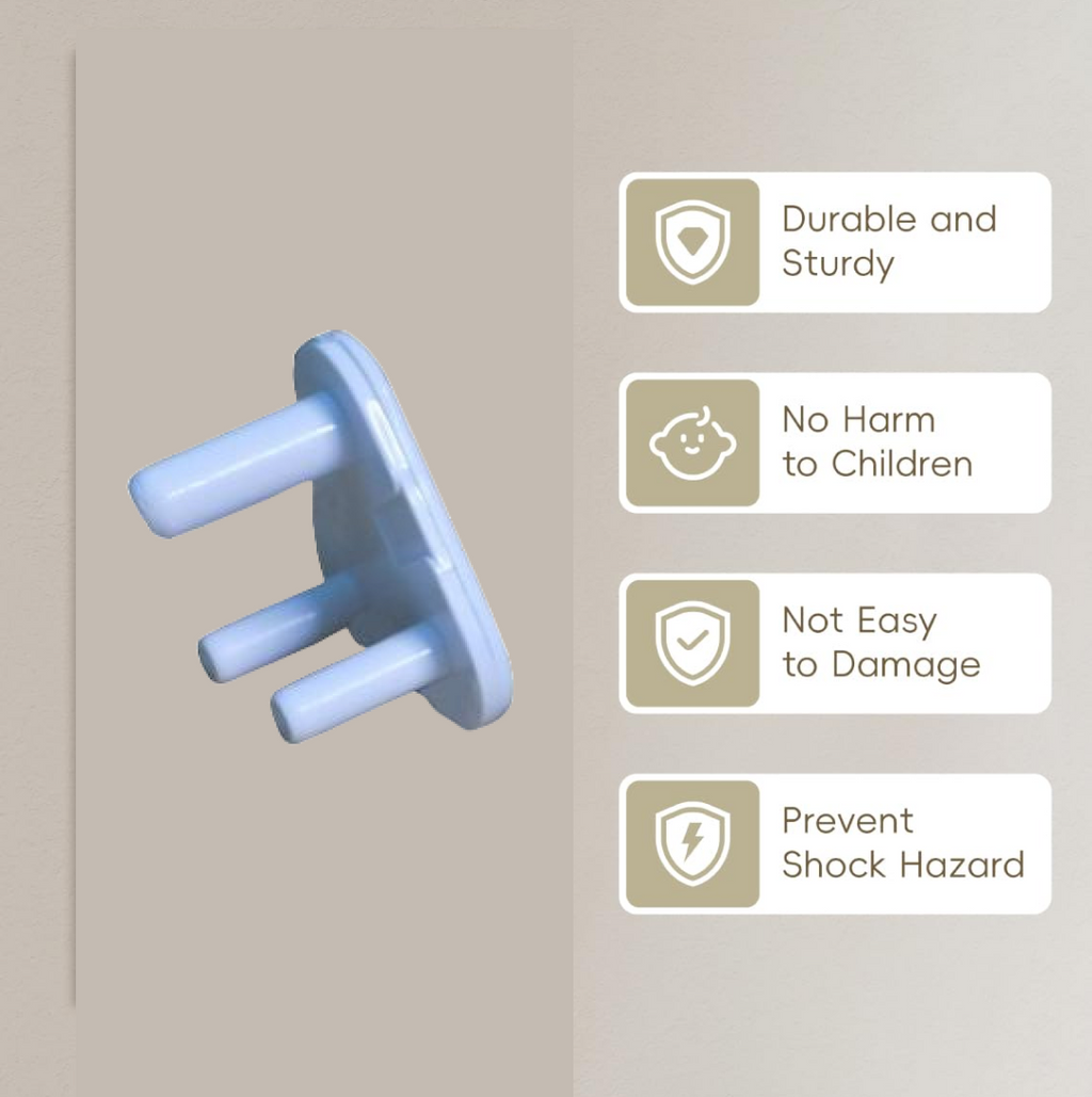 Electric Socket Covers – Small Safety Plug Protectors | PHOBIA