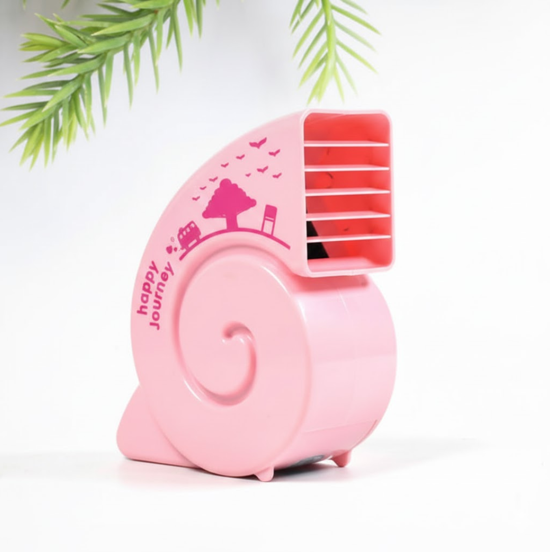 USB Mini Fan – Portable, Quiet & Bright for Any Desk | VoltDesk