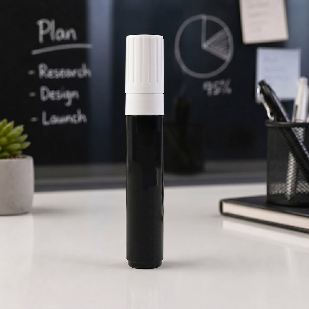 Chalk marker used for creative art and signage on glass