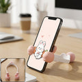 Flexible Bunny Phone Holder with Long Adjustable Neck Desktop Mobile Stand (1 Pc)