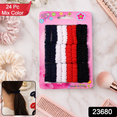 Elastic Hairband Set – Gentle Grip & Vibrant Colors for All-Day Hold