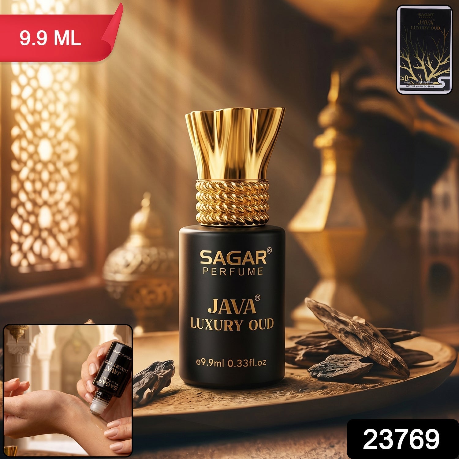 Java Luxury Oud attar pack in elegant box