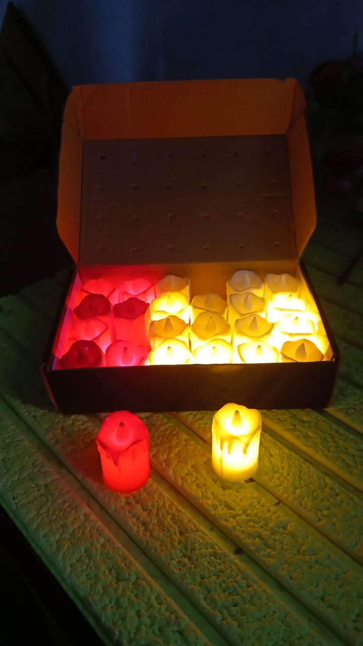 Flameless LED Candles – Realistic Melted Design Decor | Indo Glow
