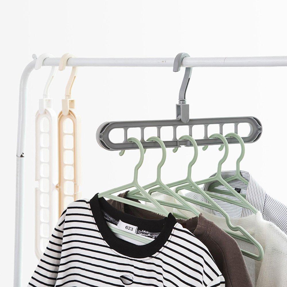Space Saving Hanger – 9-Hole Wardrobe Organizer | Organivo