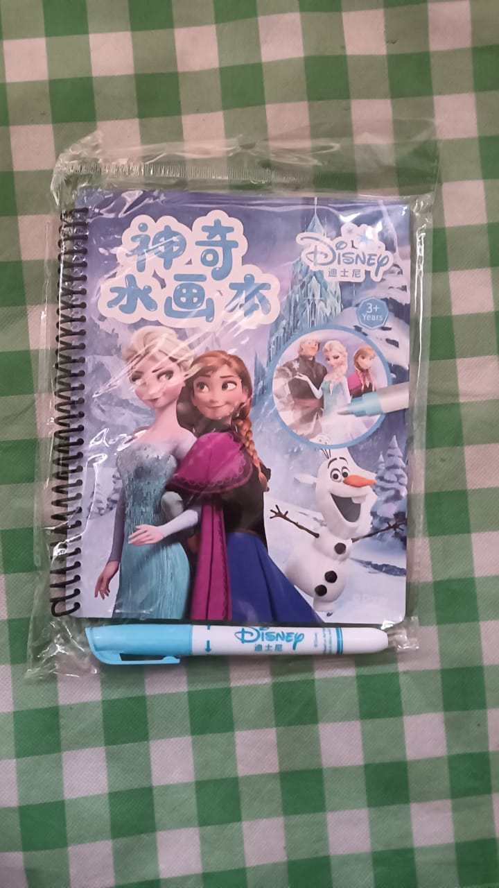 Magic Water Coloring Book – Reusable Mess-Free Fun for Kids | Inventive Play