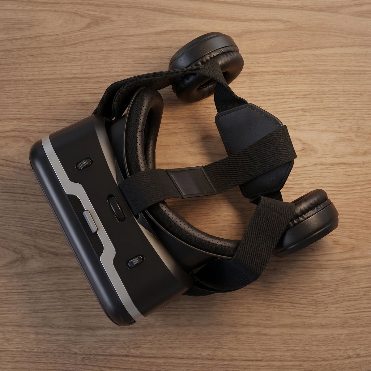 VR Headset – Immersive 3D Experience with Headphones | Fitnos