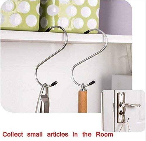 Heavy Duty S-Shaped Stainless Steel Hanging Hooks – Strong & Durable