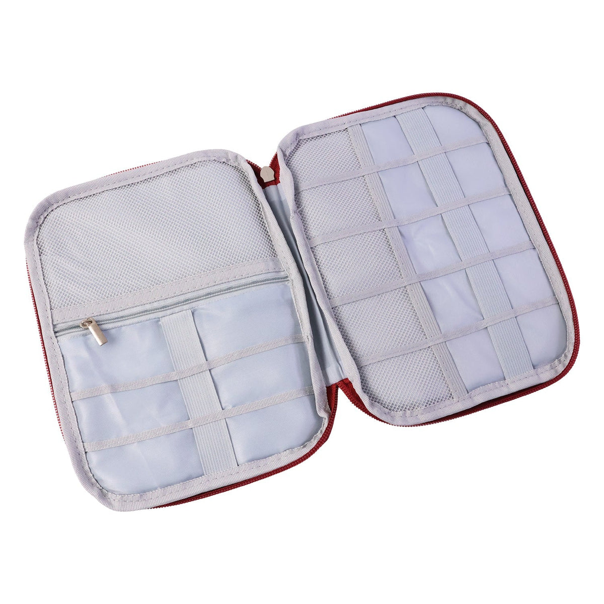 Multi-zip Pouch Organizer – Compact Storage for Travel & Home