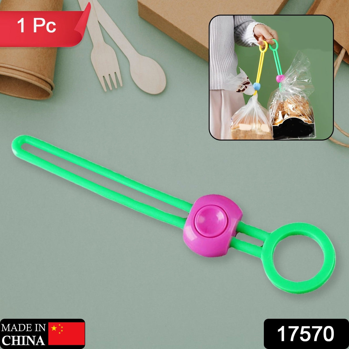 Food Bag Sealing Clip – Adjustable & Reusable | Tidy Table