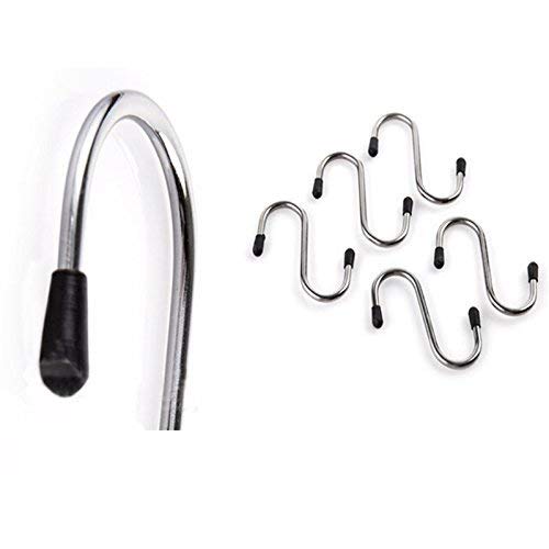 Heavy Duty S-Shaped Stainless Steel Hanging Hooks – Strong & Durable