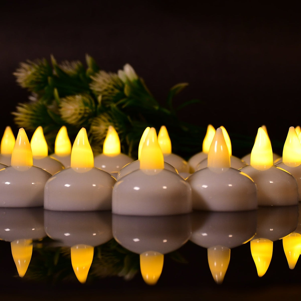 Flameless Floating Candles – Safe & Long-lasting Water Decor