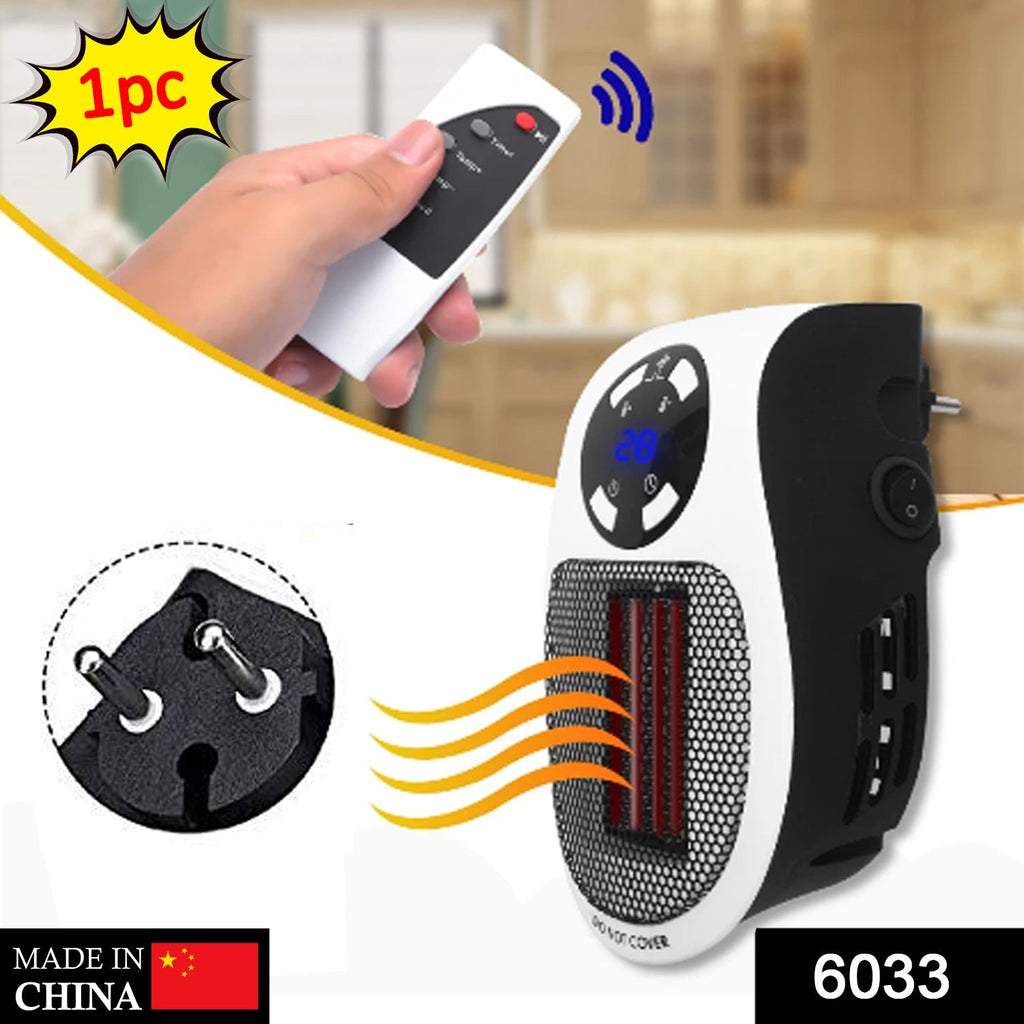 Portable Electric Heater – Compact 500W Fan | Dabster