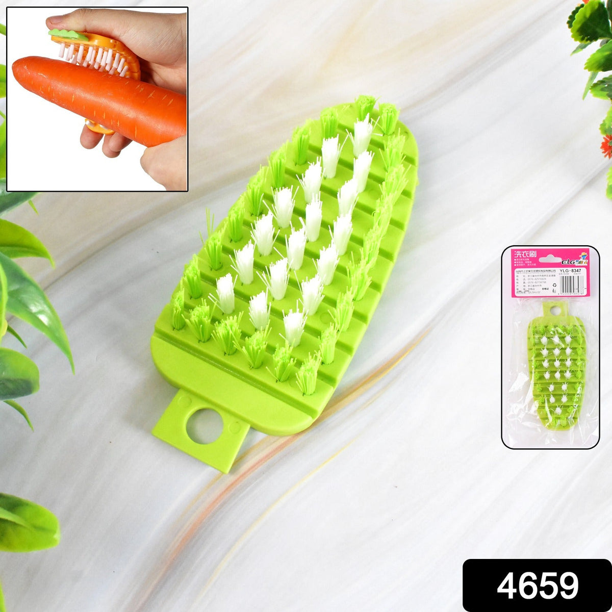 Fruit & Vegetable Cleaning Brush – Durable Flexible Design | SparkleTidy