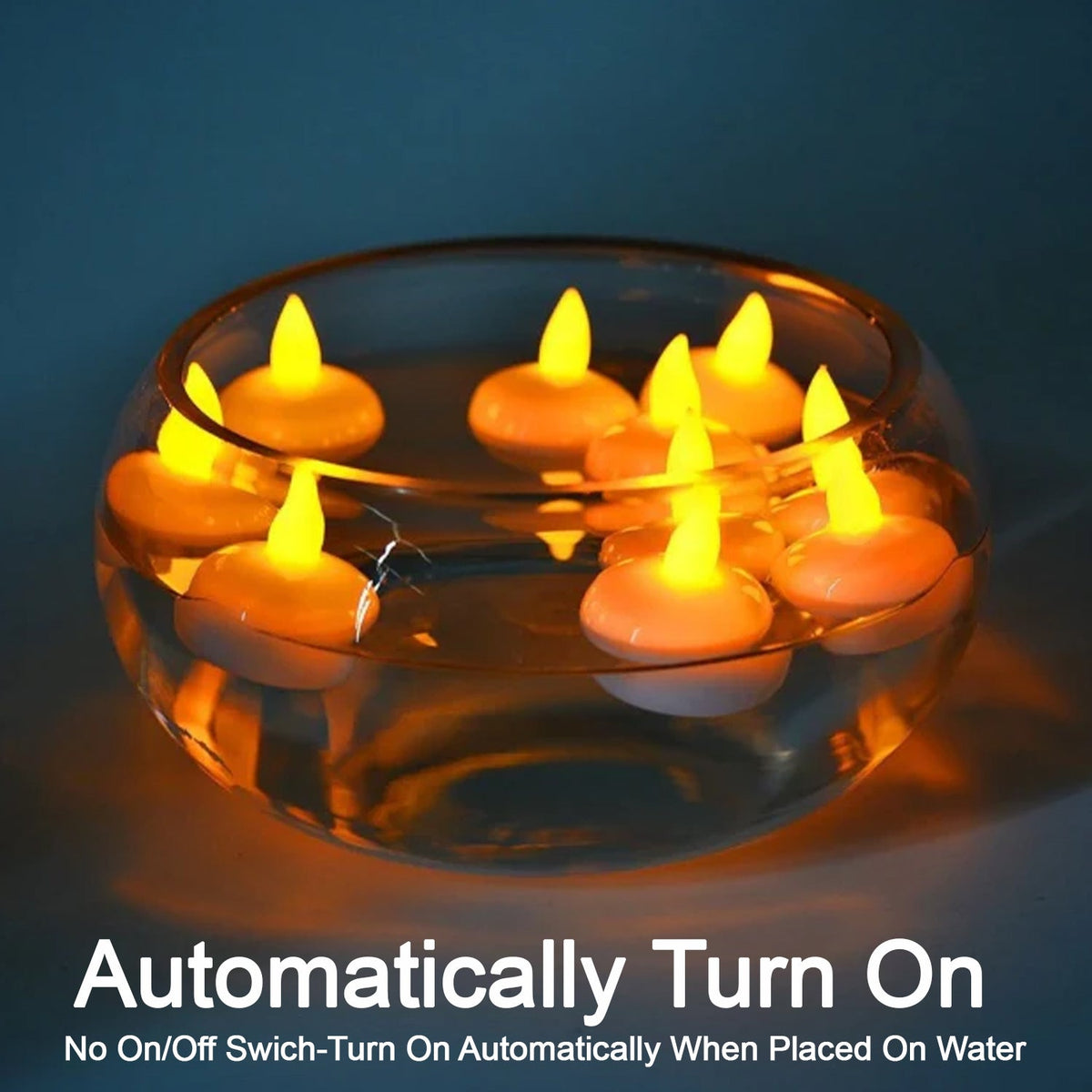 Flameless Floating Candles – Safe & Long-lasting Water Decor