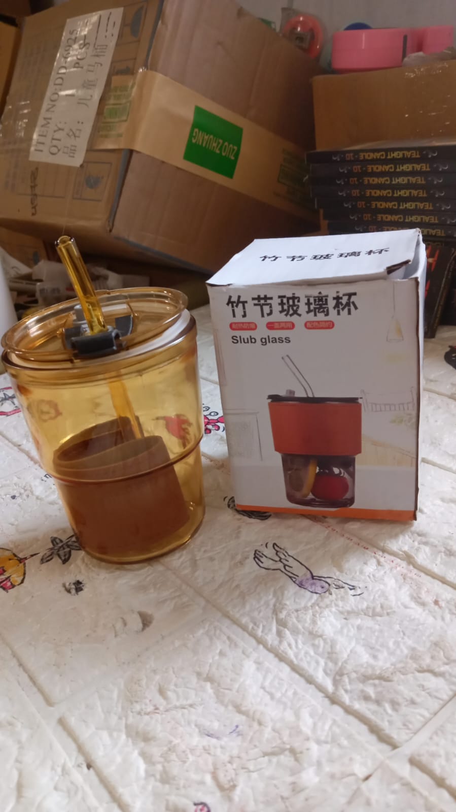 Glass Coffee Mug – Leakproof & Travel-Friendly | Mug Wala