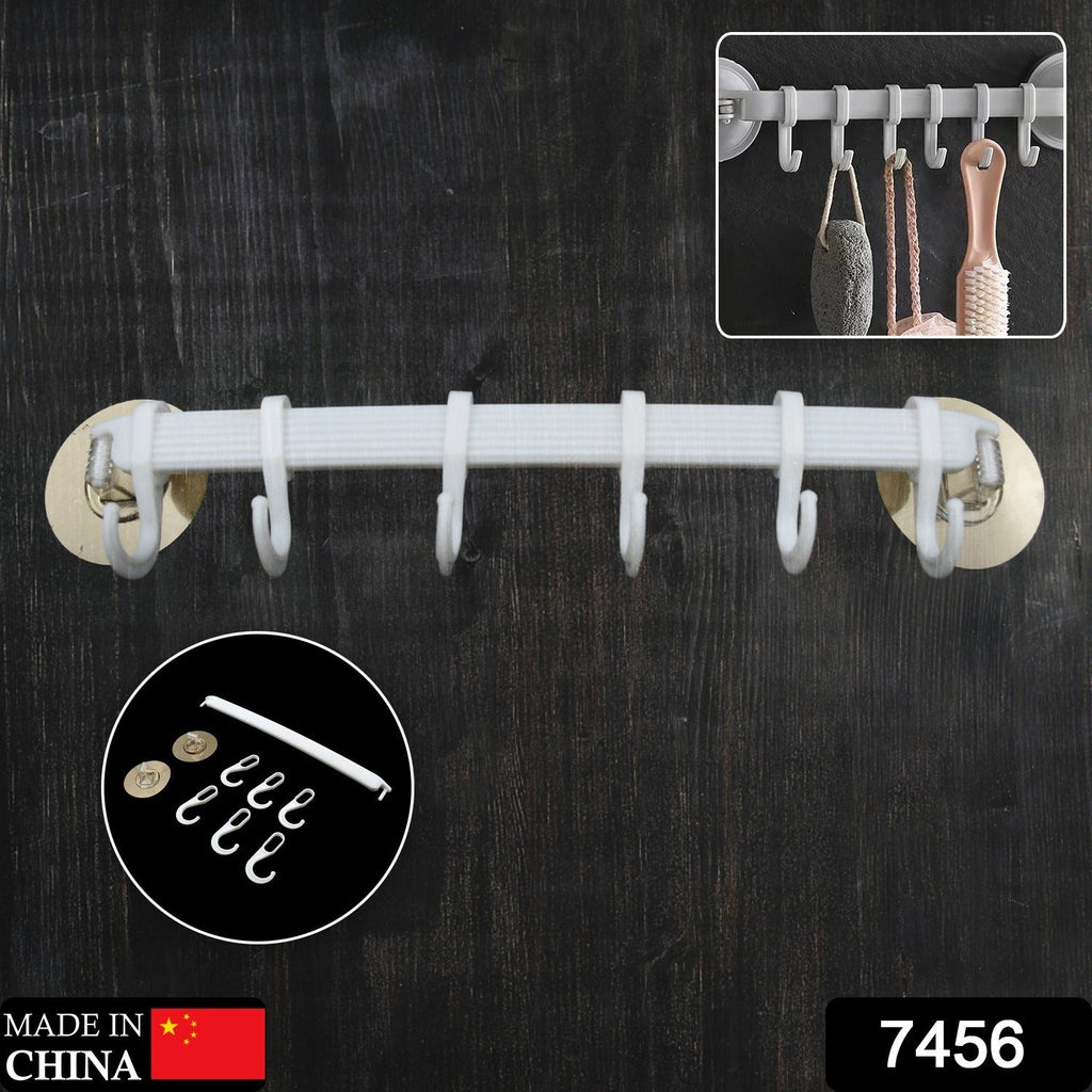Wall-Mounted Towel Hanger – No-Drill Adhesive Rack | Mini Bubbles
