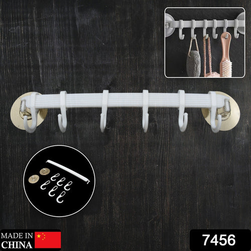 Wall-Mounted Towel Hanger – No-Drill Adhesive Rack | Mini Bubbles