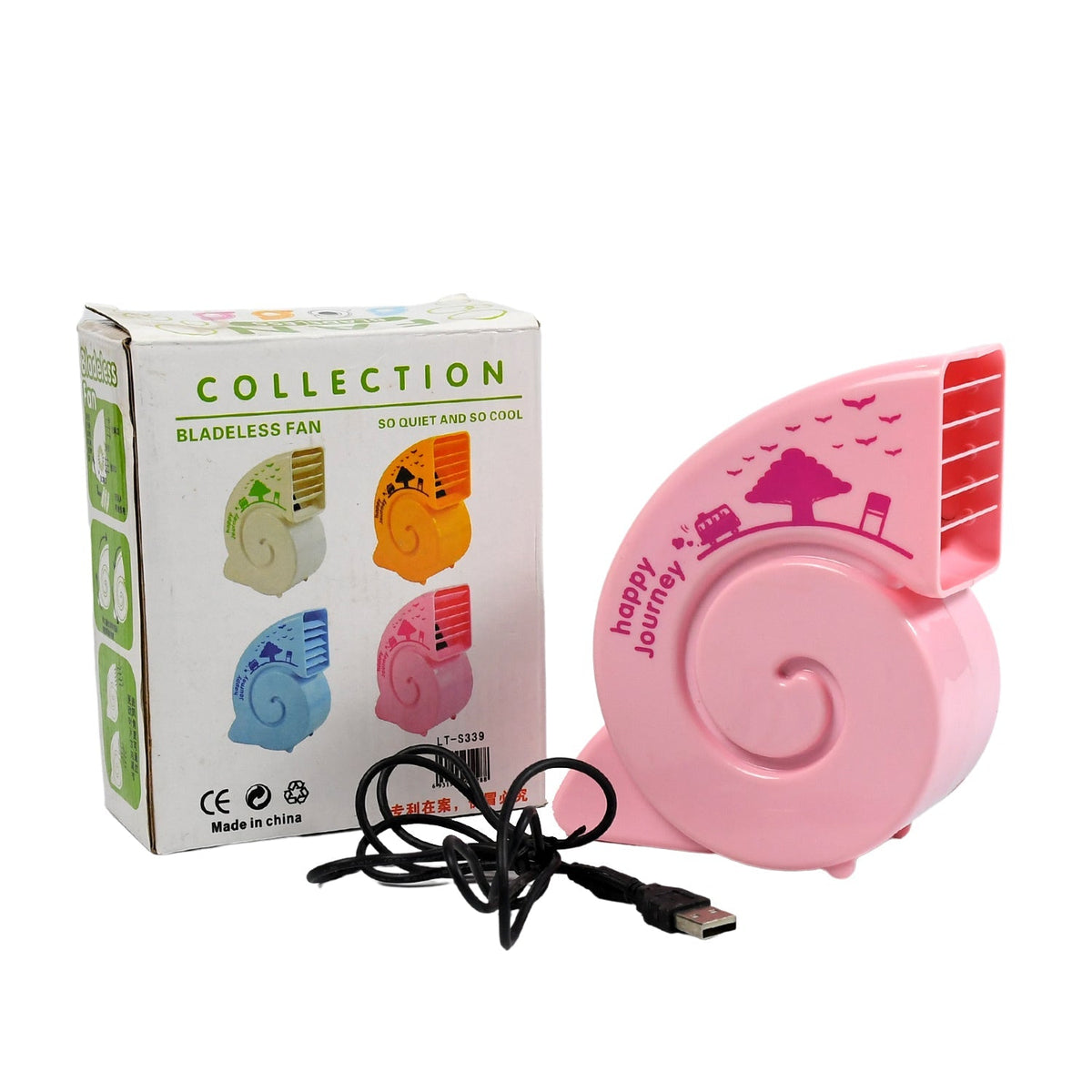USB Mini Fan – Portable, Quiet & Bright for Any Desk | VoltDesk