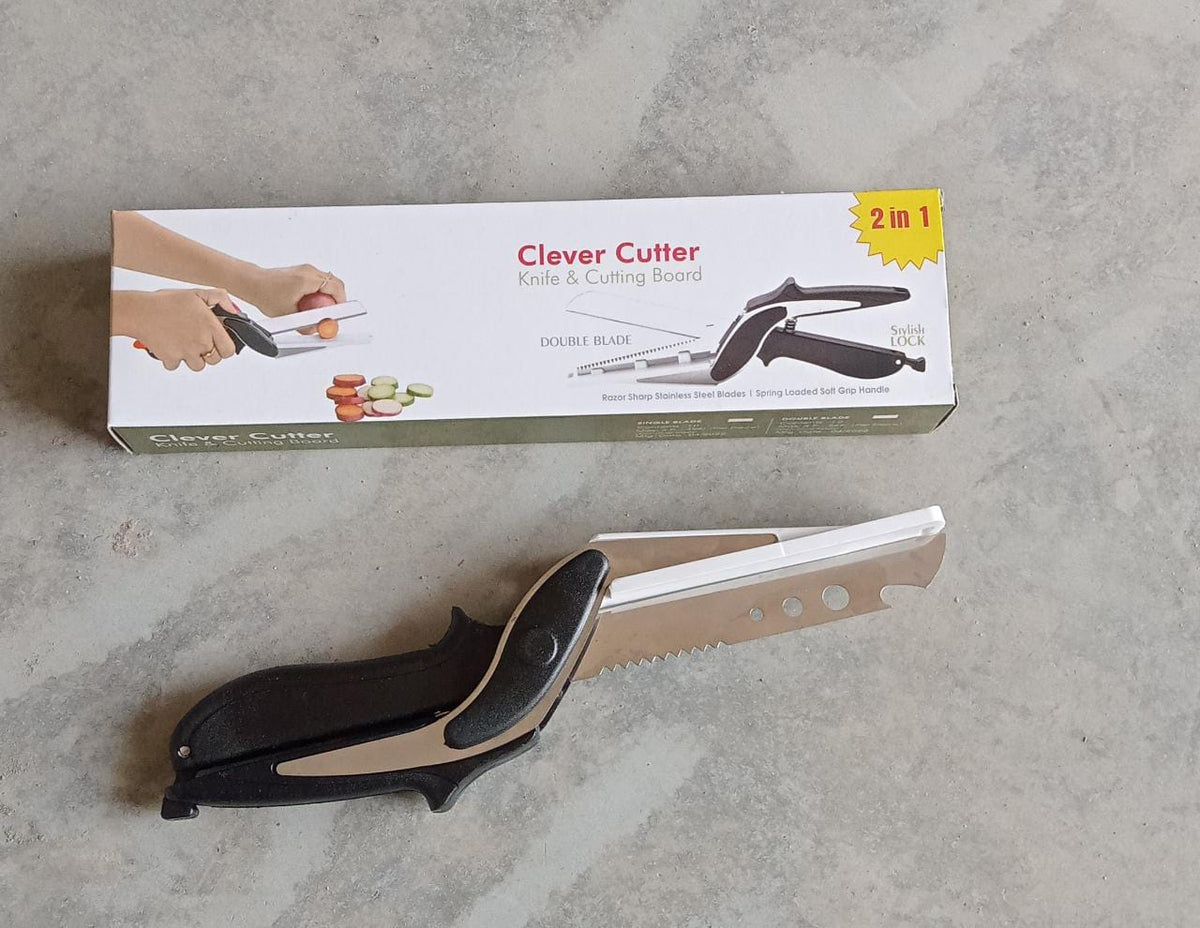 Clever Cutter – 4-in-1 Stainless Steel Vegetable Chopper | Quickslice