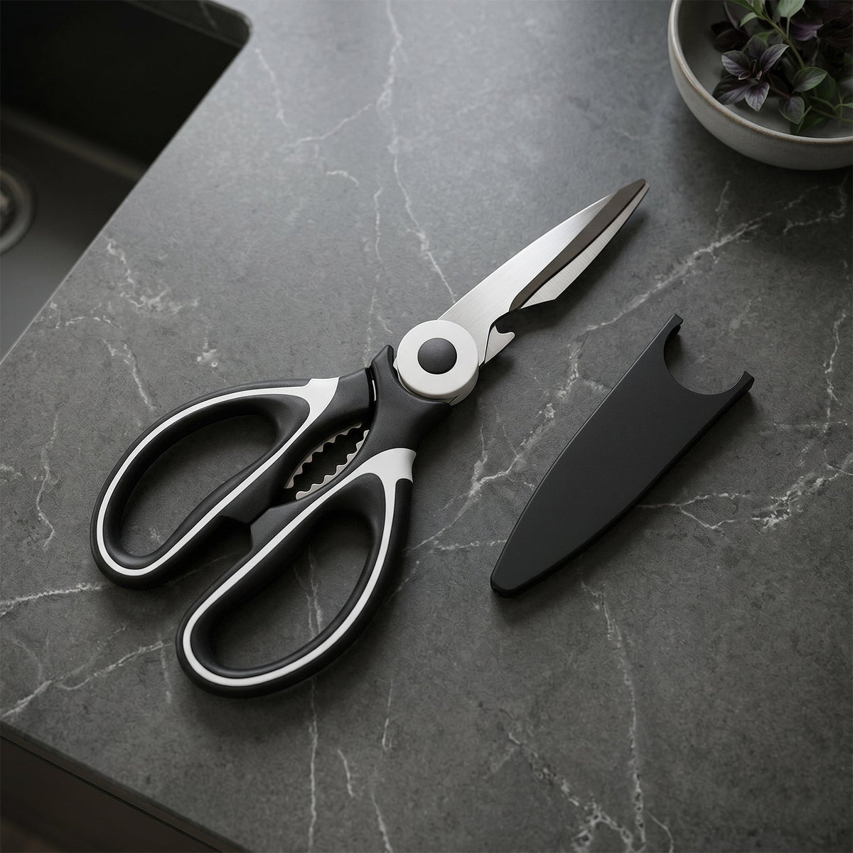 3 in 1 Kitchen Scissors – Sharp & Versatile for Home & Kitchen