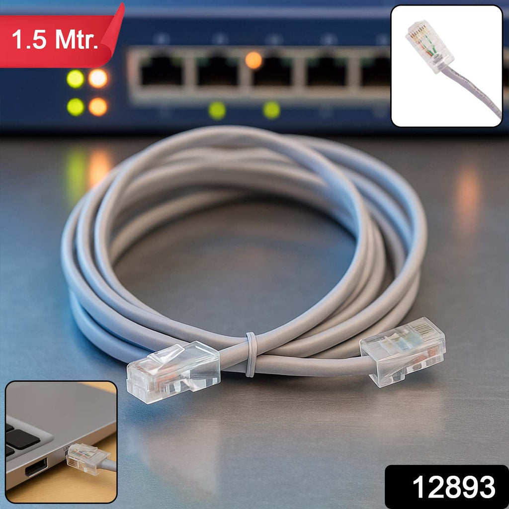 Ethernet Cable 1.5m – High-Speed Wired Internet Connectivity