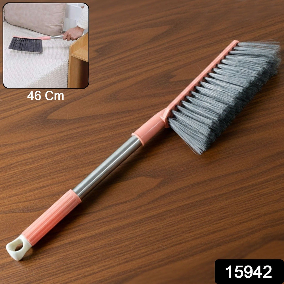 Long Handle Cleaning Brush – Soft Bristles for Gentle Dusting