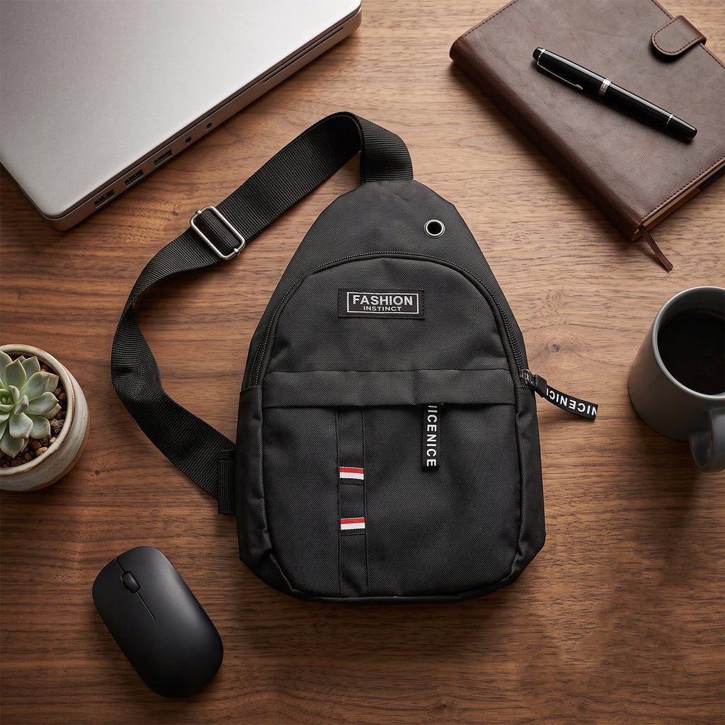 OwlCart QuickFix – Waterproof USB Charging Sling Bag – Travel & Crossbody