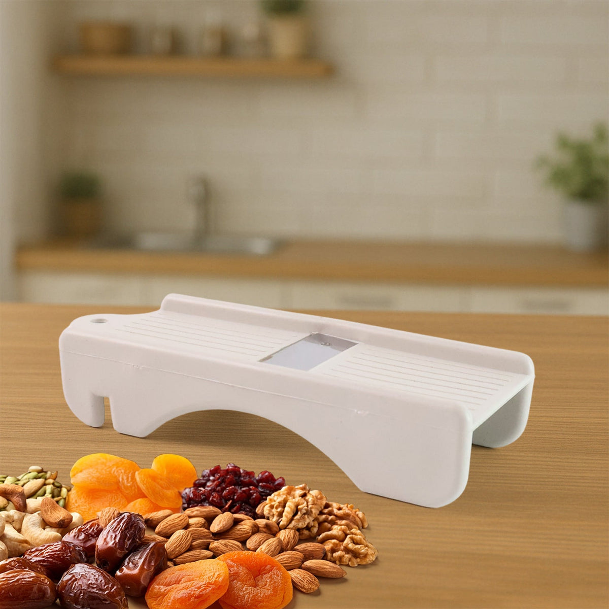 Dry Fruit Slicer – Sharp Stainless Steel Blade for Precise Cutting
