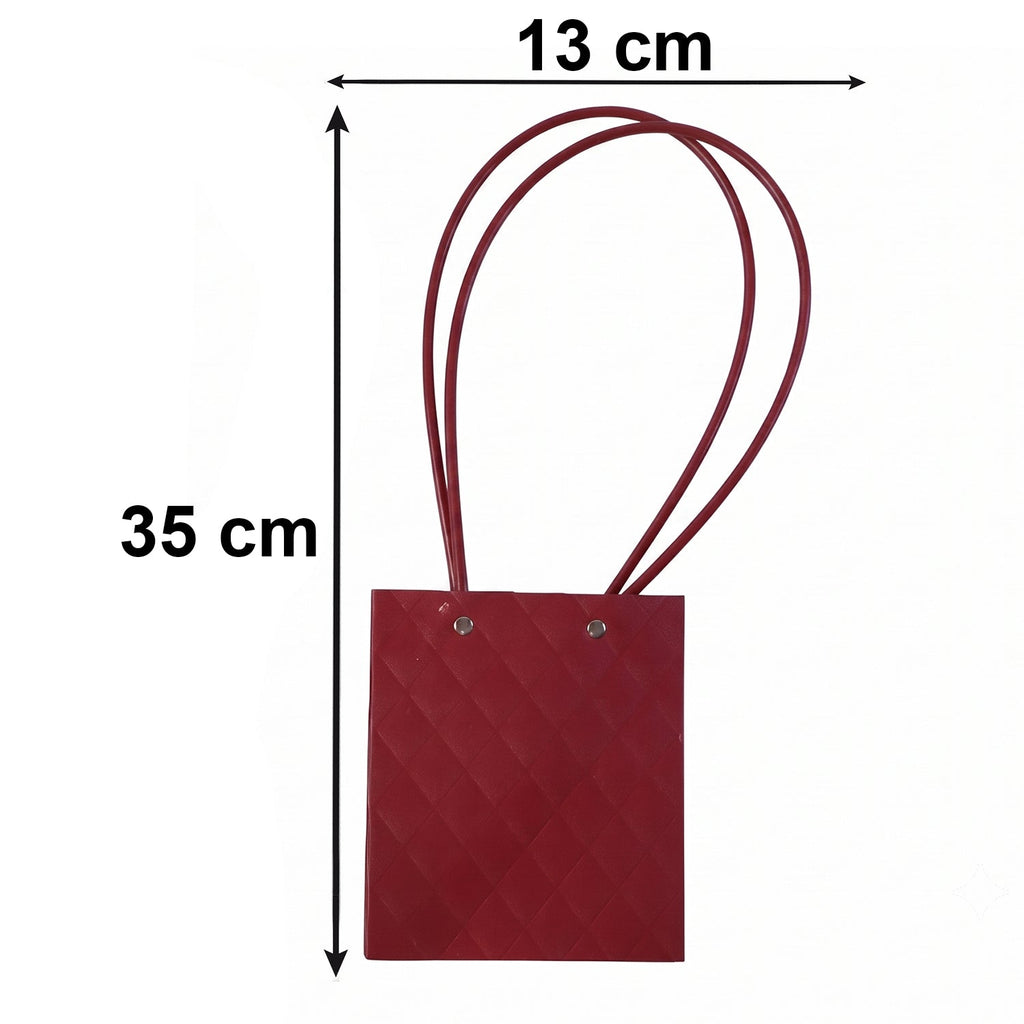 Size guide for flower bags