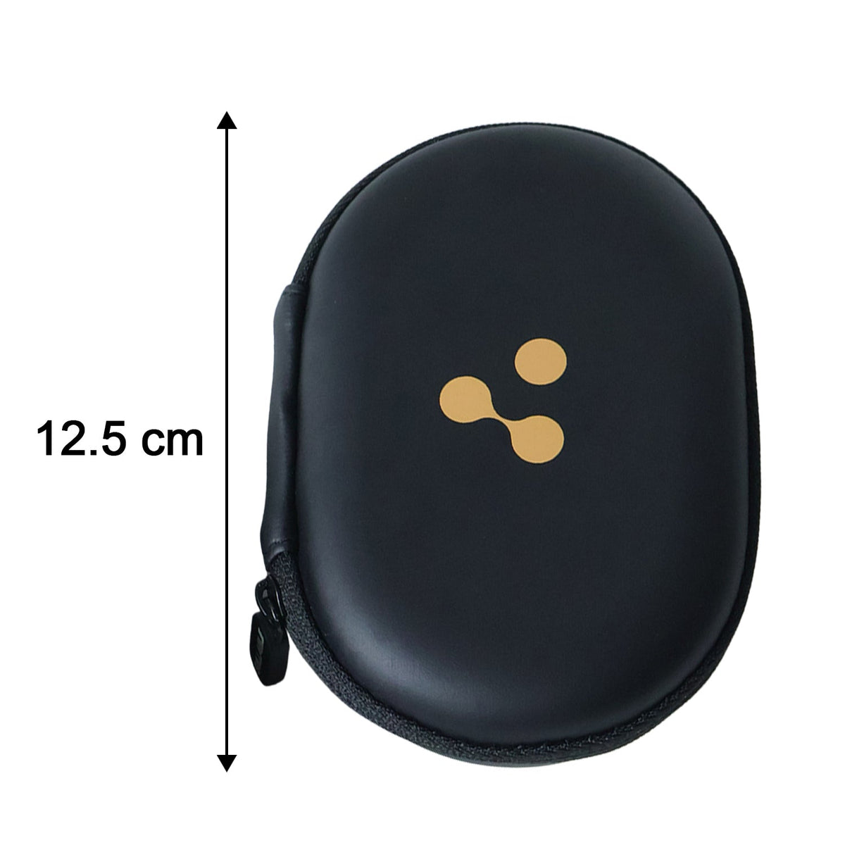 Mix Design Hard Shell Bluetooth Earbuds Protective Case with Zipper (1 Pc)