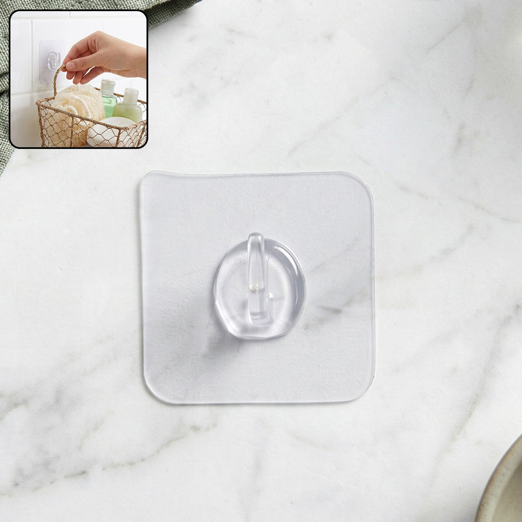 Self-Adhesive Wall Hook – Easy no-drill installation for versatile use