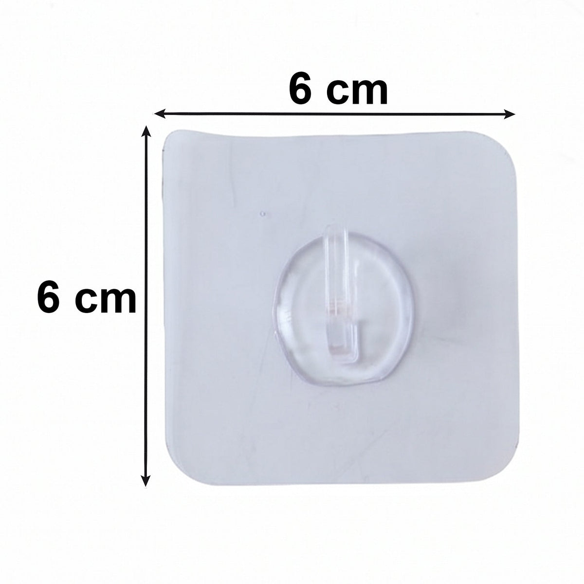 Self-Adhesive Wall Hook – Easy no-drill installation for versatile use