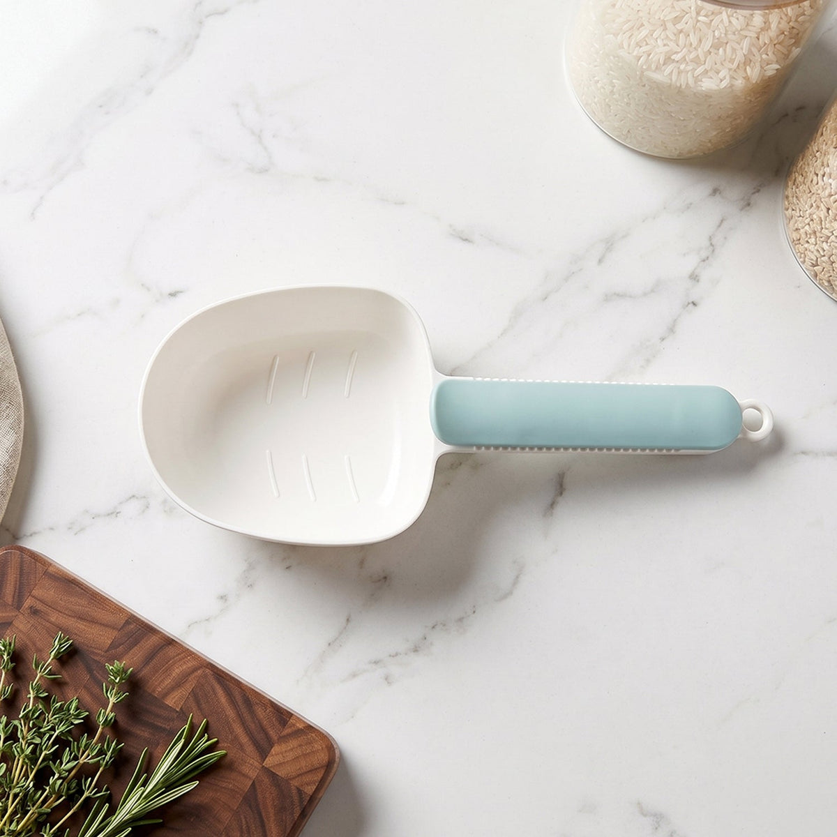 Plastic Measuring Spoon – Multi-Purpose Flour & Rice Scoop | Styleva
