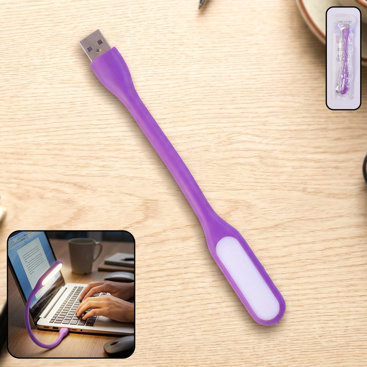 Flexible USB LED Light – Portable Laptop Study Lamp