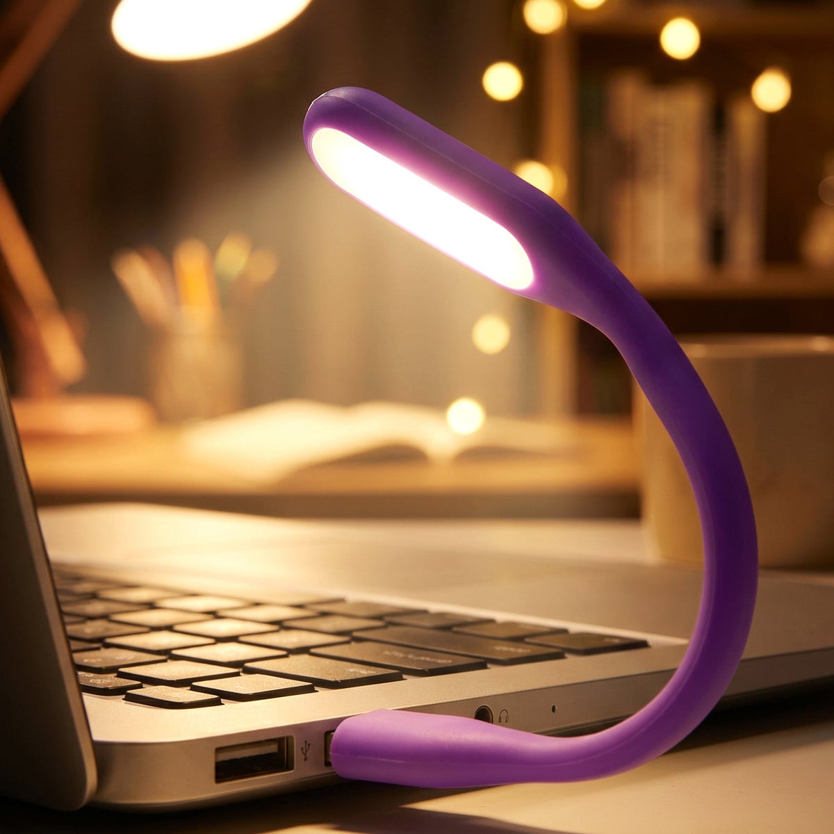 Flexible USB LED Light – Portable Laptop Study Lamp