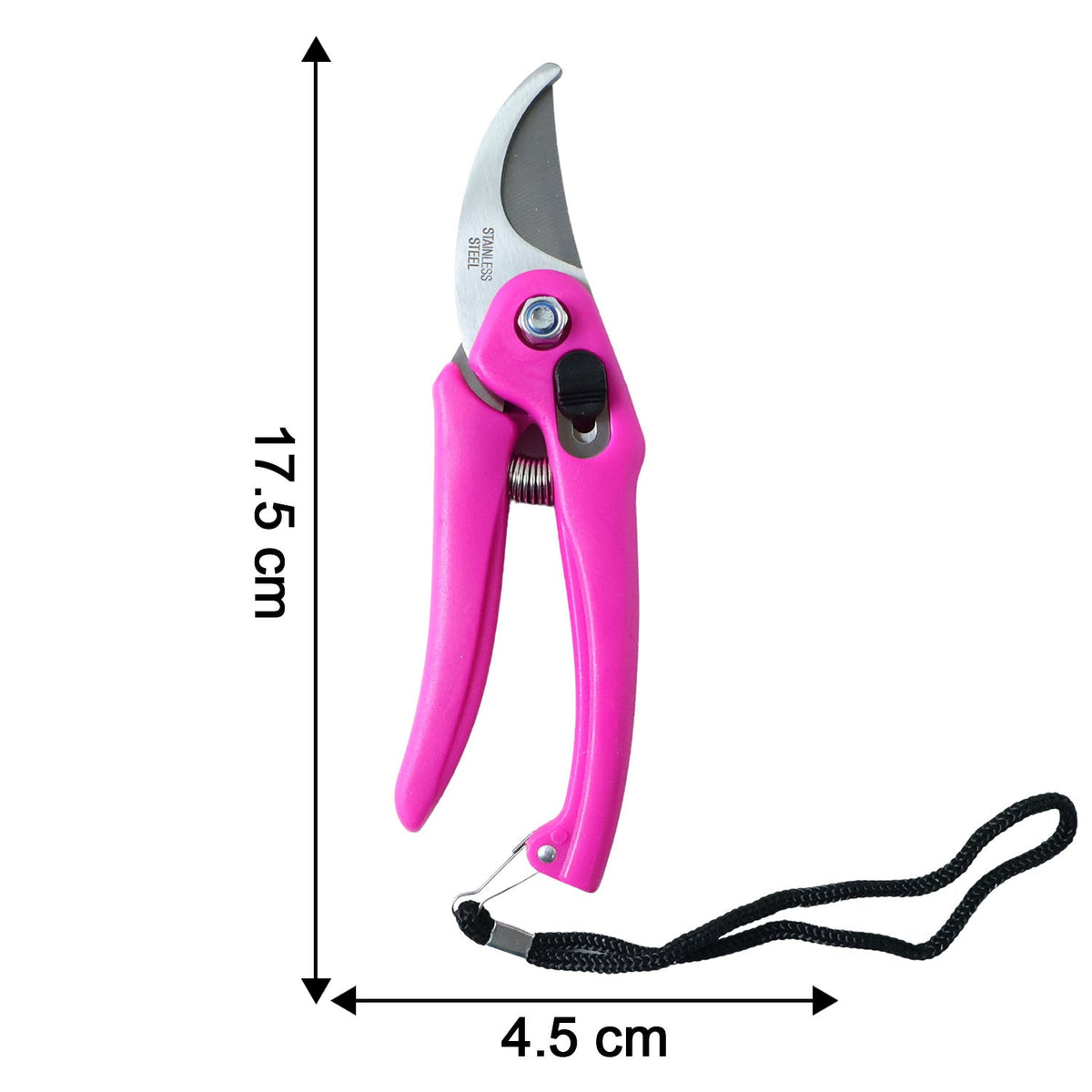 Garden Scissors – Soft Grip Stainless Steel Pruner | Grow Garden Tools