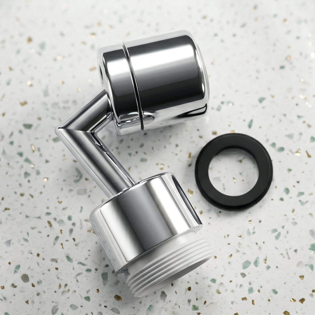 Faucet Aerator – 1080 Degree Swivel, Splash-Proof Water Flow