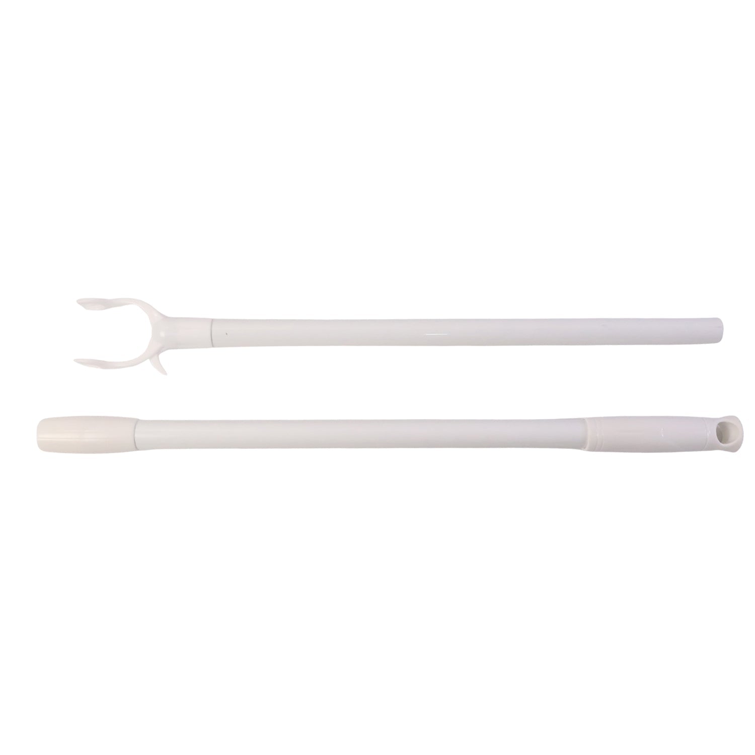 Clothes rod for hanging and retrieving garments efficiently