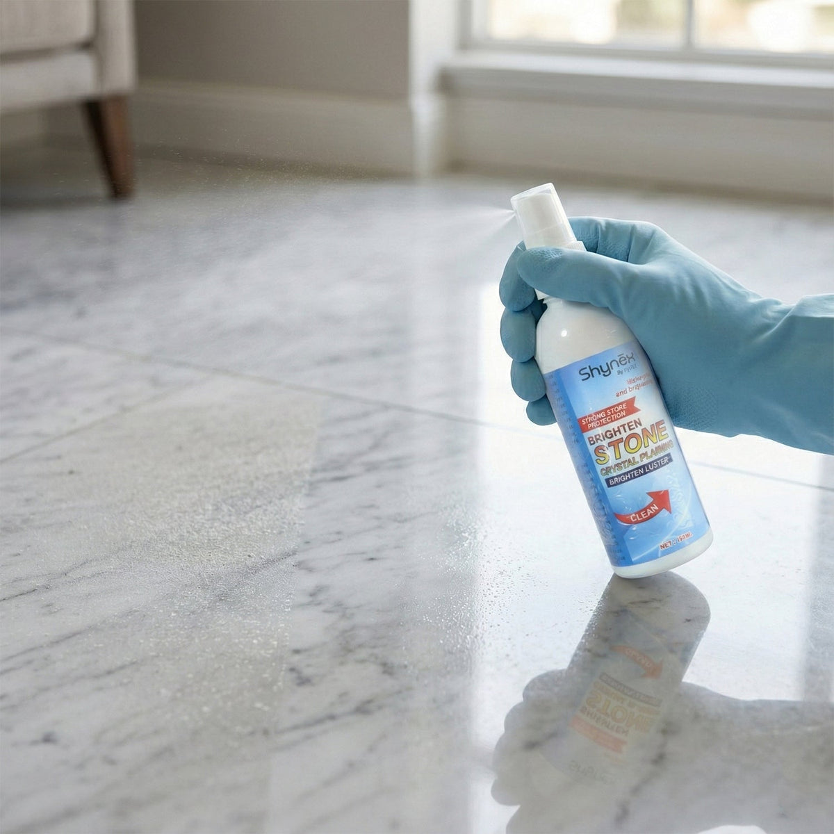 Stone Stain Remover – Stone Polisher & Cleaner 100 ML | Velvet Wipe
