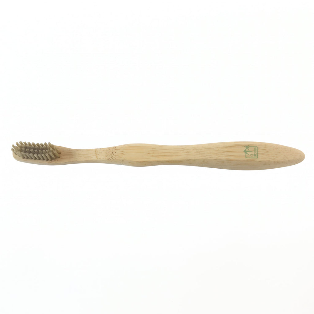 OwlCart HandyHub – Soft Bristle Bamboo Toothbrush, Eco-Friendly Wooden Toothbrush for Travel (1 Pc)