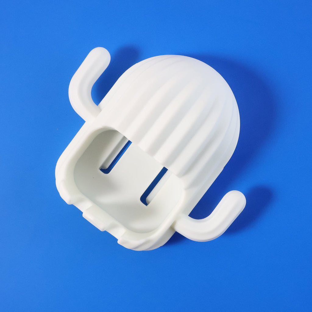 Cactus Toothbrush Holder – Wall Mounted with Dust-Proof Cover