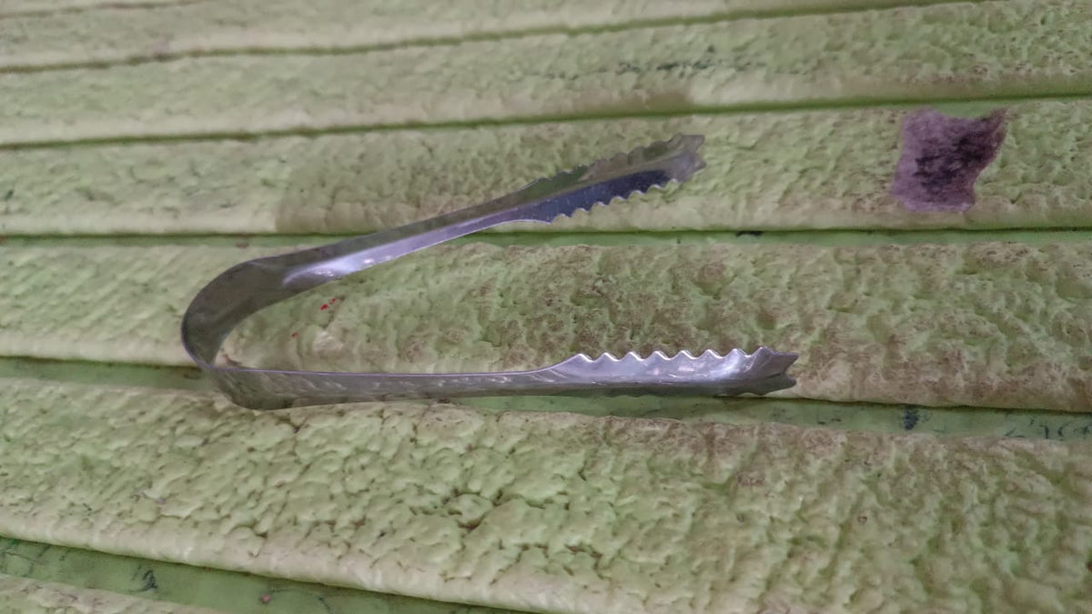 Stainless Steel Tongs – 13cm Ice & Sugar Serving | Quickslice