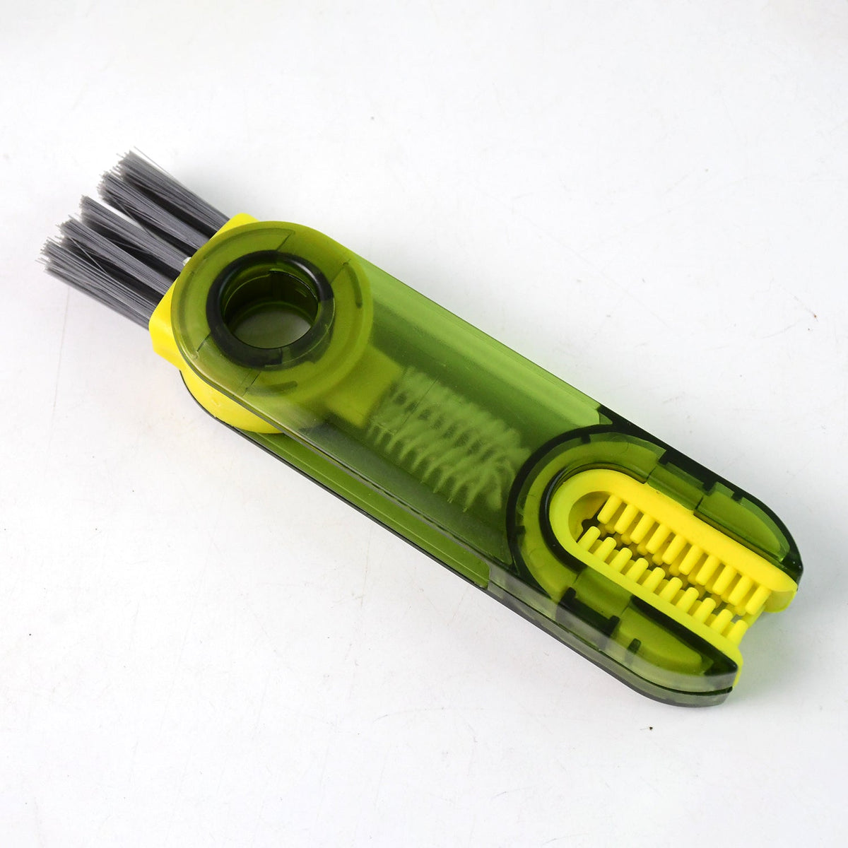 Multipurpose Cleaning Brush – Dual Head Scrubber for Bottles & Straws