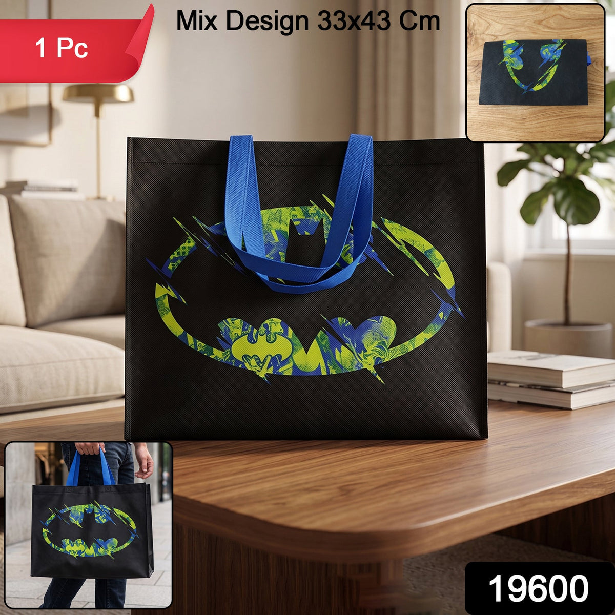 Large Multipurpose Carry Hand Bag – Spacious & Eco-Friendly Tote