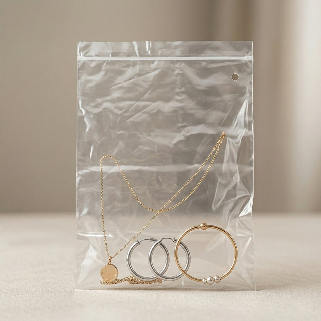 Plastic Zip Lock Bag – Reusable 33x23 cm for Secure Storage